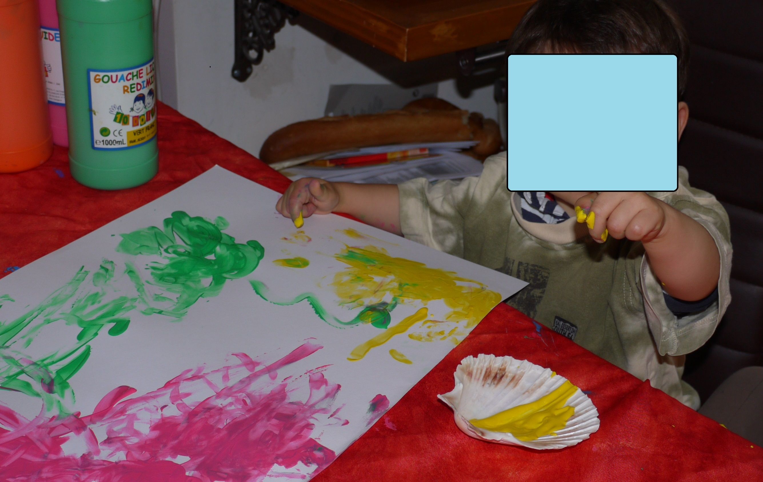 Peinture au doigt